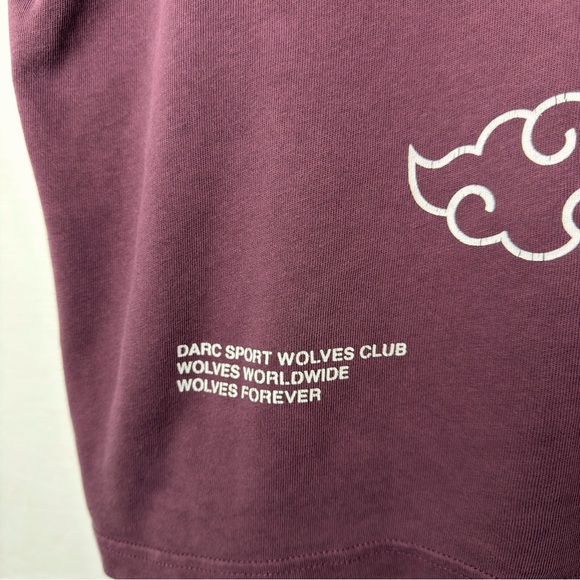 RARE DARC SPORT NARUTO SHIPPUDEN Wolves TShirt Limited Edition Purple 845/1000 L - Picture 7 of 14